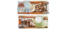 Dominican Republic #171b 100 Pesos Oro